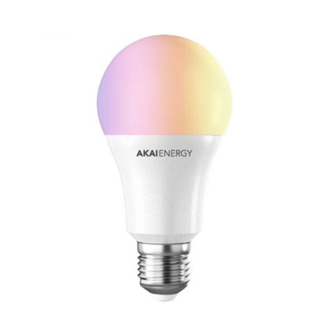 Foco Led Smart A60 10w RGB Wifi Dimerizable Akai Energy Bazar De Luces