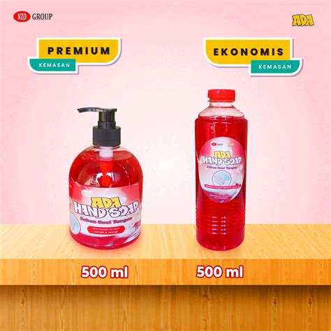 Jual Ada Hand Soap Sabun Cuci Tangan 500 Ml Kemasan Ekonomis