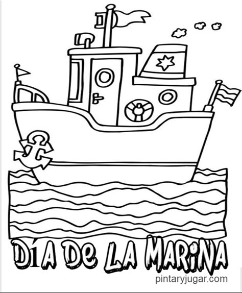 Dibujos Del Dia De La Marina Para Niños Niños Relacionados