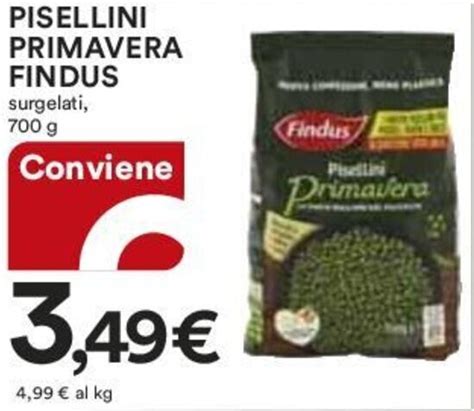 Pisellini Primavera Findus Surgelati G Offerta Di Coop