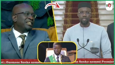 SONKO Premier Ministre de DIOMAYE l analyse pointue du Dr Ndéné Mbodj