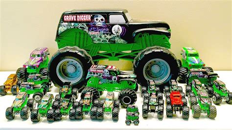 Grave Digger Monster Jam Monster Trucks Hot Wheels Big Trucks Mini Trucks Youtube