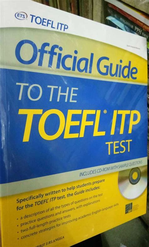 Promo Official Guide To The Toefl Itp Test Penerbit Erlangga Diskon