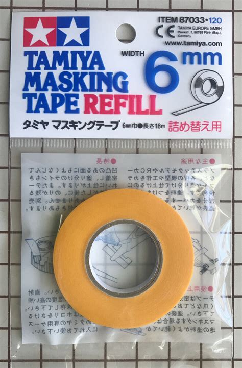 Tamiya Masking Tape Refill 6mm 87033 Ebay