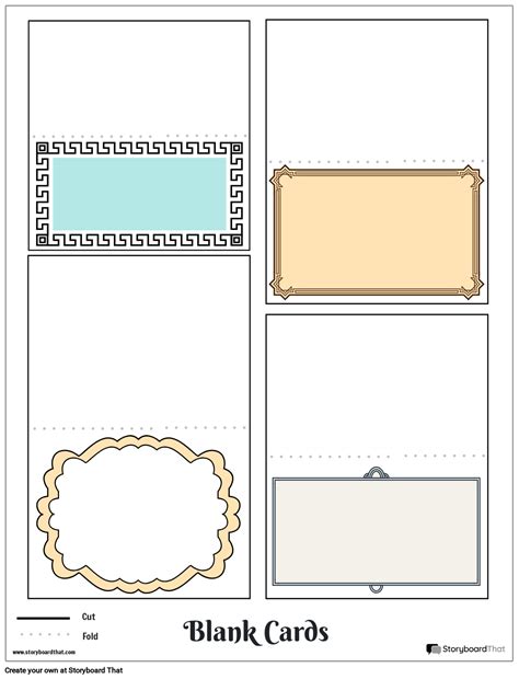 design cards   templates  storyboard