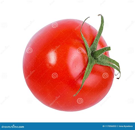 Tomate Isolado No Branco Imagem De Stock Imagem De Isolado 117056053