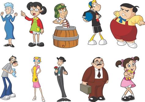 Nomes Dos Personagens De Chaves - Personagens chaves | Chavo del 8 drawing, El chavo cartoon characters ...