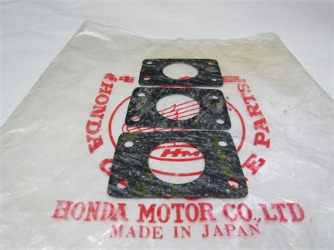 GENUINE NOS Honda GASKET COVER LOWER 11396 216 010 SET OF 3 EBay