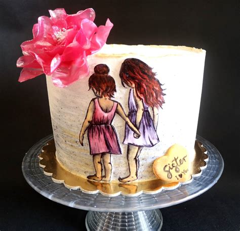 Cake For Sister Themed Cakes Cake Butter Cream