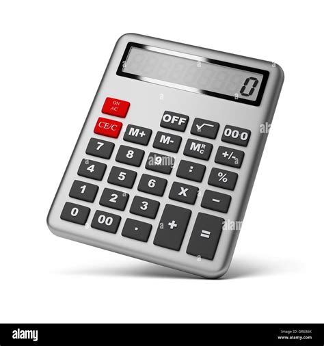 3d Render Calculator Hi Res Stock Photography And Images Alamy