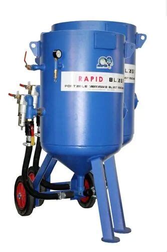 Mild Steel Portable Sandblasting Machine At Rs 38 750 Piece In