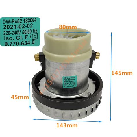 220 240v 50 60hz Dw Pc52 Original Vacuum Cleaner Motor For Karcher Nt20 1 Nt30 1 Nt38 1 Vacuum