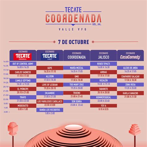 Tecate Coordenada 2022 Mapa Horarios Estacionamiento App Y