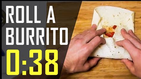 How To Roll A Burrito Youtube