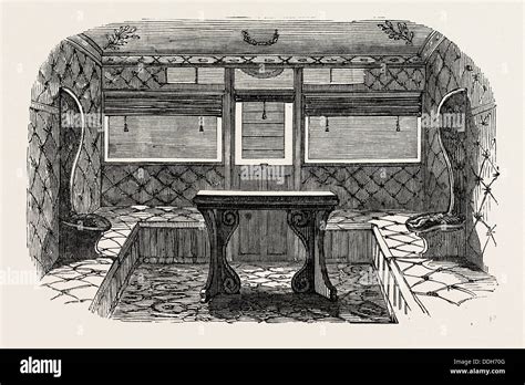 Victorian railway carriage interior hi-res stock photography and images ...