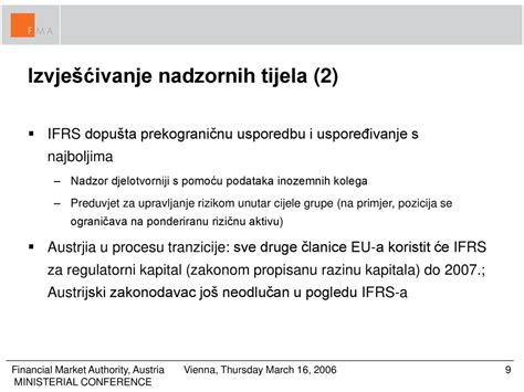 Uprava Za Financijsko Tr I Te Austrija Ministarska Konferencija Ppt