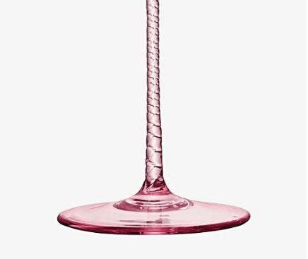 LSA International Theatre Champagne Flute Pink Set Van 2 ANDERKADO