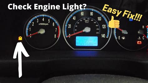 Blinking Check Engine Light Hyundai Santa Fe