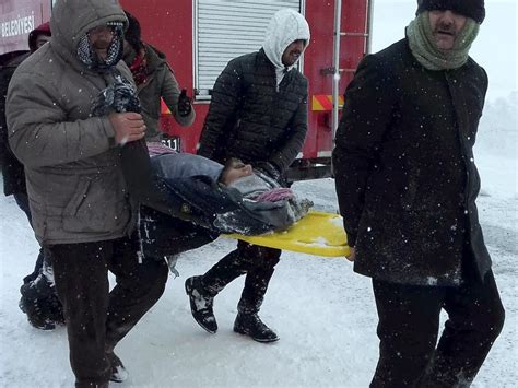 Turkey Avalanche Second Snow Slip Kills People Rescuing Victims Of