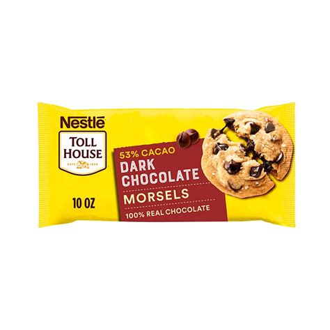 Nestle Nestle Toll House Dark Chocolate Chips Shop Baking Ingredients At H E B