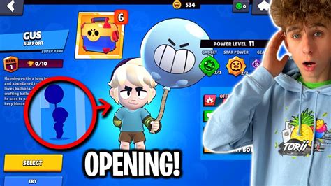 Wielki Opening Na Gus A Ponad Box W W Brawl Stars Youtube