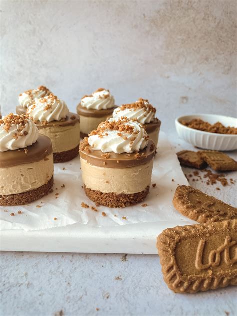 Mini Biscoff Cheesecakes