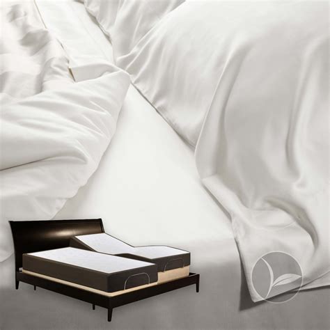 Split King Bamboo Sheets Bed