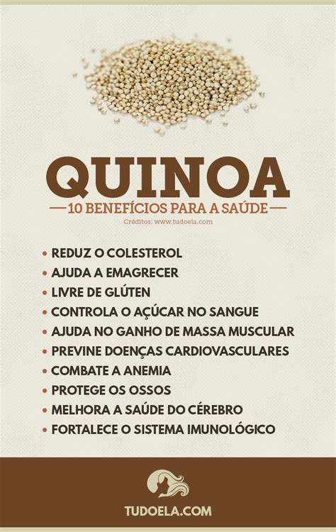 Quinoa Incr Veis Benef Cios Para A Sa De Tudo Ela