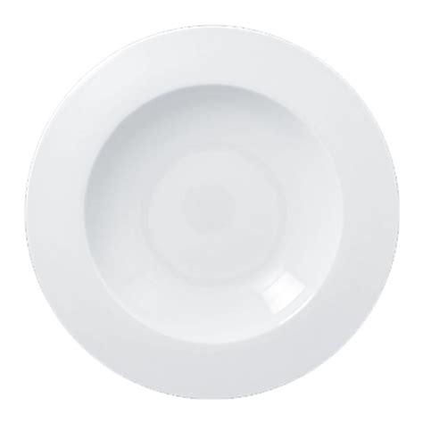 Ripley PLATO HONDO PORCELANA BLANCO 26CM ACCES RAK