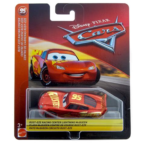 Buy Disney Pixar Cars Lightning Mcqueen Rust Eze Racing Center Series 1 55 Scale Collectible Die