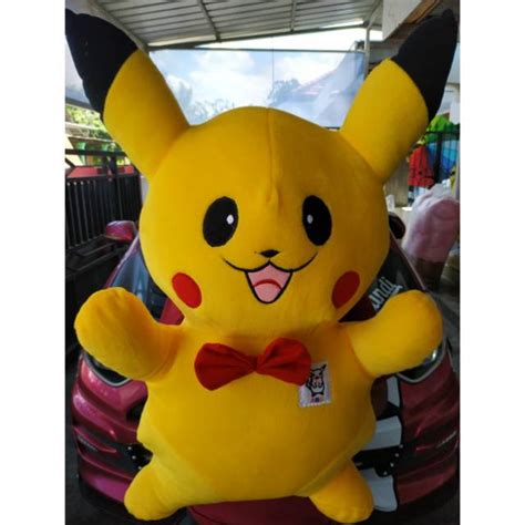 Jual Boneka Pikachu Jumbo Pokemon Pikachu Jumbo Shopee Indonesia