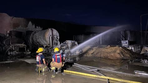 Sofocan Incendio Desatado En Parque Industrial En Garc A Abc Noticias