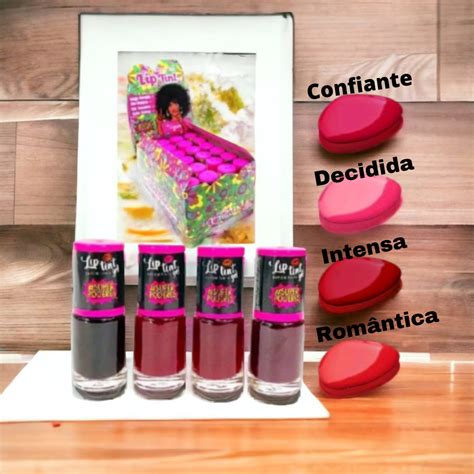 Lip Tint Gel Super Poderes Lua Rosa Makeup