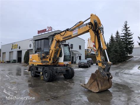 Koparka Ko Owa Liebherr A C Litronic Kerekes Forg Kotr Na Sprzeda