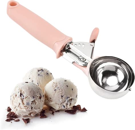 Réutilisable Cookie Scoop Déclenchement Ice Cream Scoop Cuillère