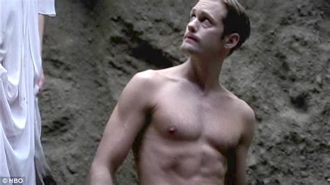 Alex Skarsgard Goes Shirtless As His Character Deals With Assault On