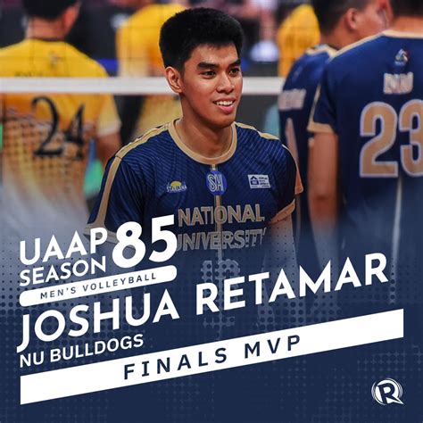 Rappler Sports On Twitter Nu Captain Joshua Retamar Steers The