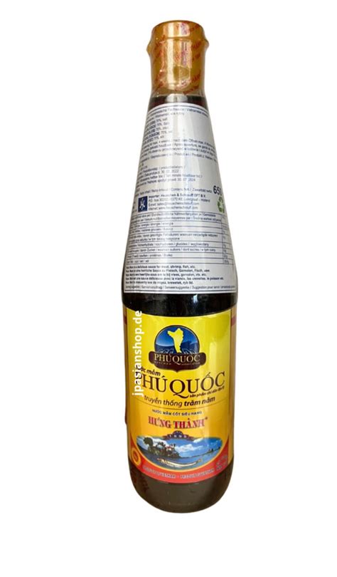 Phu Quoc Fish Sauce 650ml Jp Asian Shop