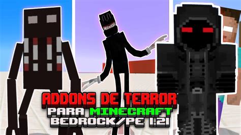 ADD ONS De Terror Que Debes Probar En Minecraft Bedrock PE 1 21