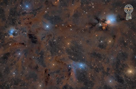 Ngc 1333 A Molecular Cloud In The Constellation Perseus Apod Grag