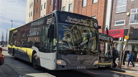 Blackpool Transport Mercedes Benz Citaro O295 C2 559 BJ15 BEO YouTube