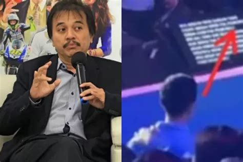 Roy Suryo Muak Pasca Gibran Rakabuming Terciduk Nyontek Teleprompter