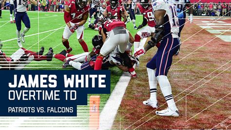 James White Game-Winning OT Touchdown! | Patriots vs. Falcons | Super ...