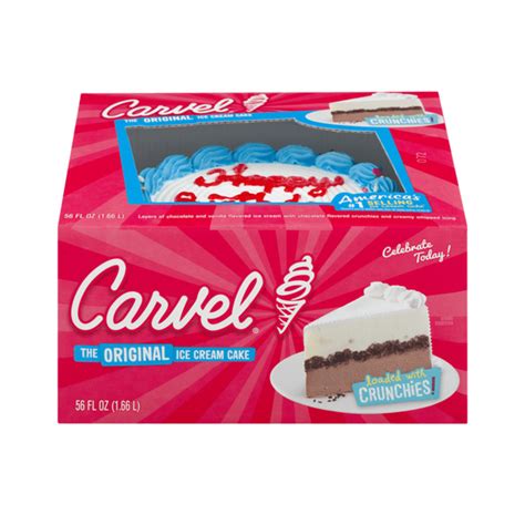 Carvel Ice Cream Cake 56 Fl Oz Instacart