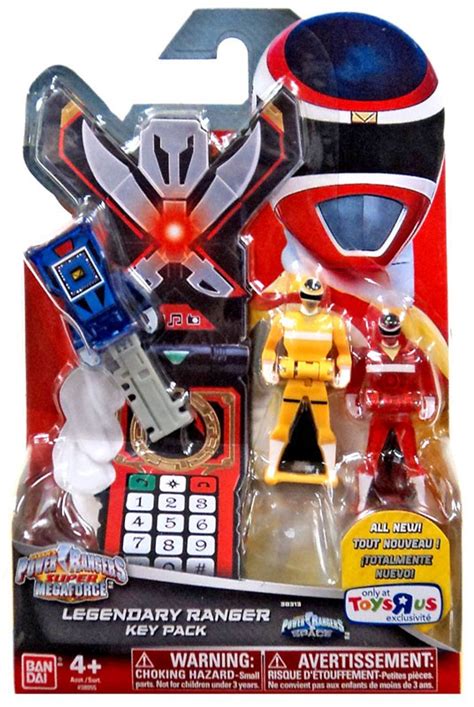 Power Rangers Super Megaforce Legendary Ranger Key Pack Roleplay Toy In Space Bandai America