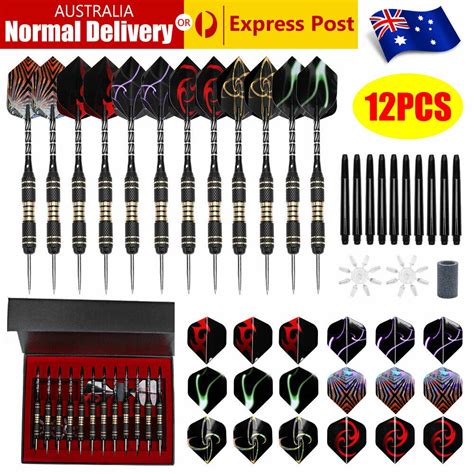 Jual 12Pcs Set Aluminum Darts Papan Dart Panahan Dinding PANAH DART