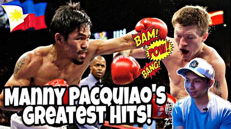 Manny Pacquiao Greatest Hits Reaction Video This Is Insane That S Why He Is The Best Ever