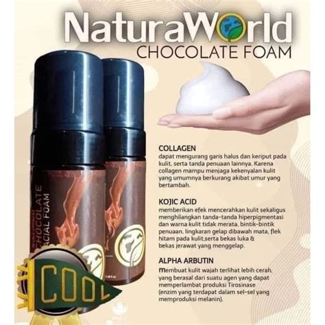 Jual Naturaworld Chocolat Foam Original Bayar Ditempat Cod Shopee