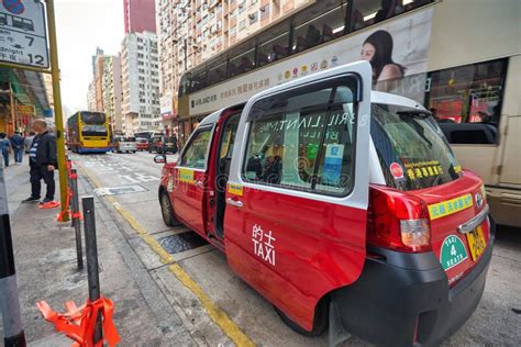 Open Door Hong Kong Taxi Stock Photos Free Royalty Free Stock