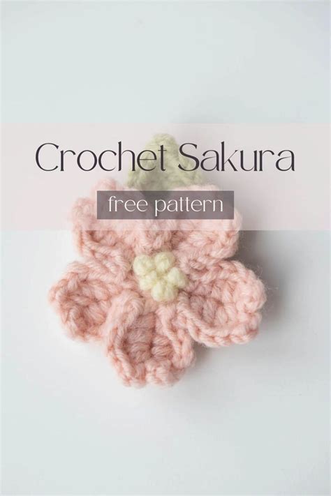 How To Crochet Cherry Blossoms Artofit